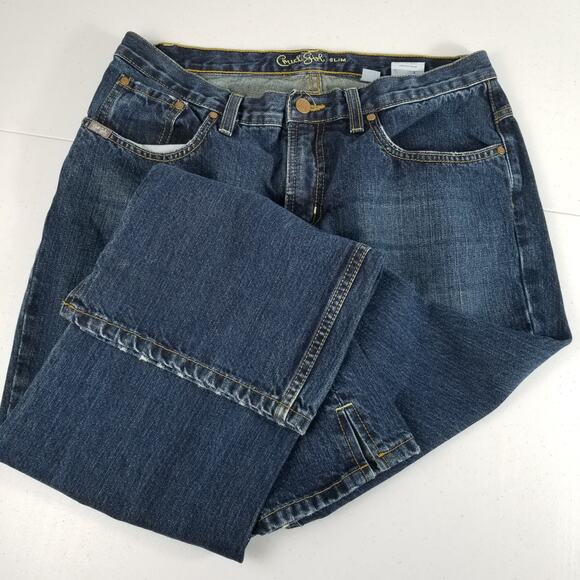 Cruel Girl Vintage Blue Jeans Bootcut Slim Womens Size 11 S - Picture 3 of 5